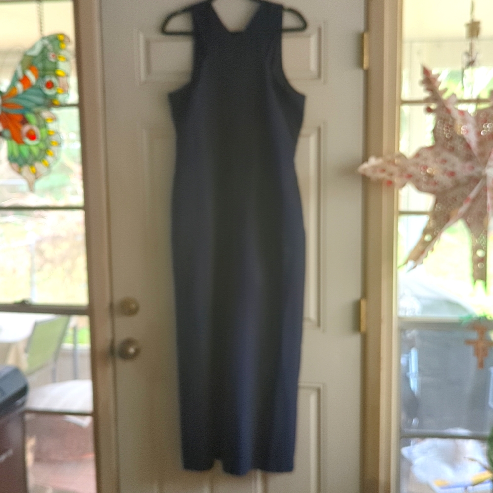Sam Edelman Navy Sleeveless Maxi Jumpsuit